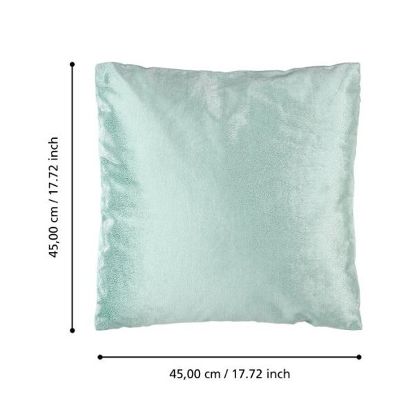 EGLO Dekorativni jastuk 45x45cm Singu, mint - 420285