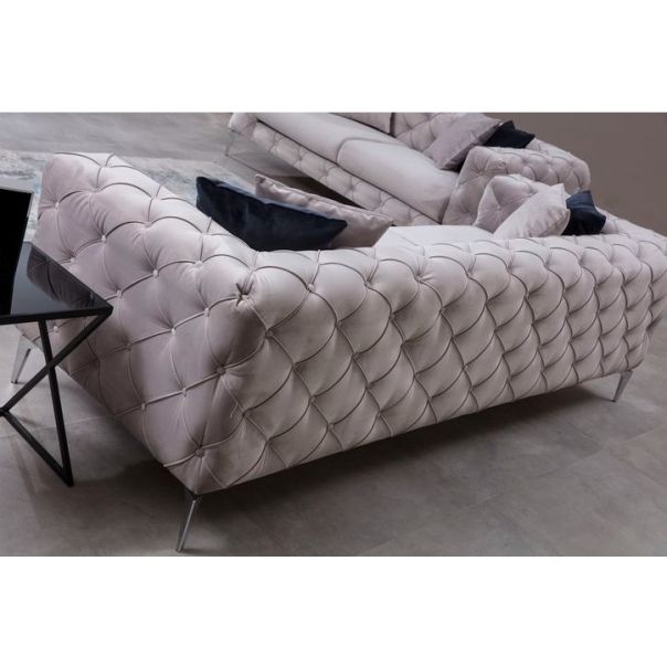 ATELIER DEL SOFA Trosed Como, svetlosiva - 569HLN1103