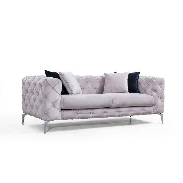 ATELIER DEL SOFA Dvosed Como, svetlosiva - 569HLN1104