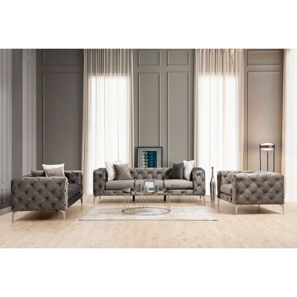ATELIER DEL SOFA Trosed Como, antracit - 569HLN1111
