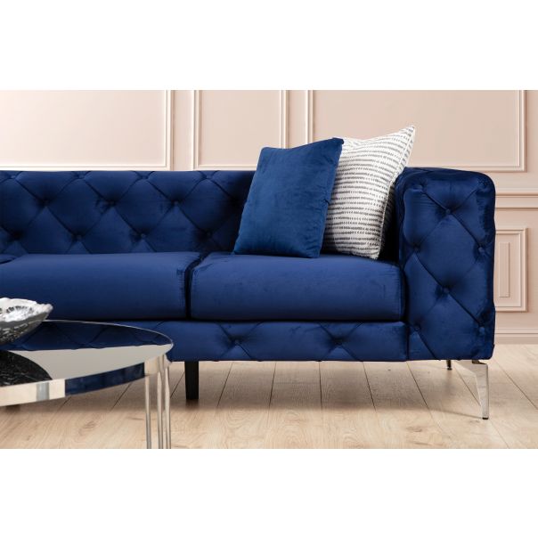 ATELIER DEL SOFA Dvosed Como, tamnoplava - 569HLN1128