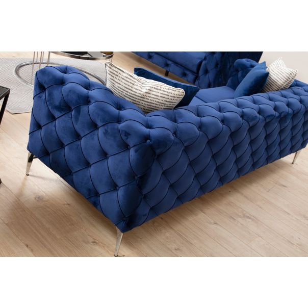 ATELIER DEL SOFA Dvosed Como, tamnoplava - 569HLN1128