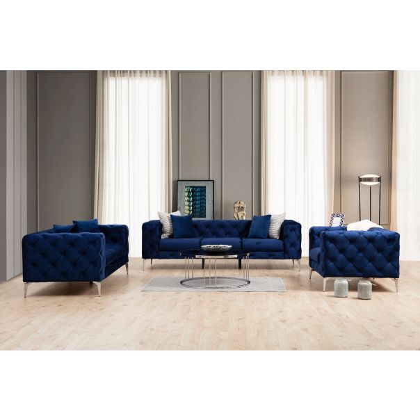 ATELIER DEL SOFA Dvosed Como, tamnoplava - 569HLN1128