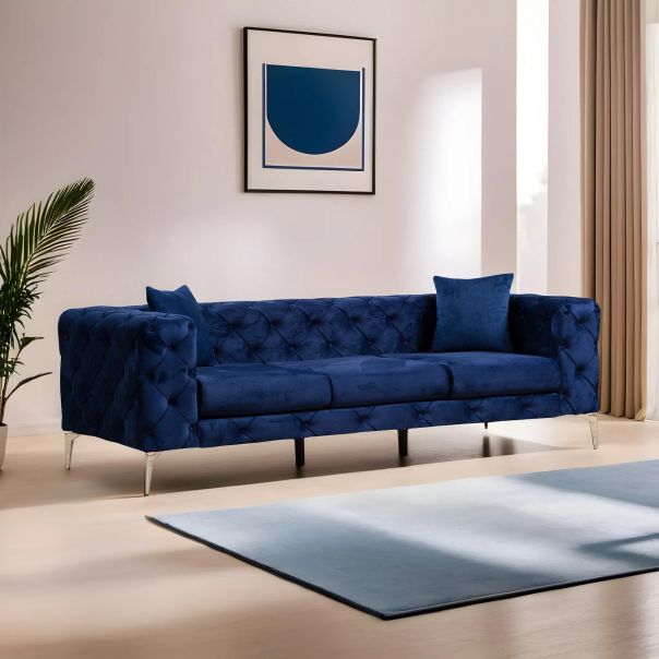 ATELIER DEL SOFA Trosed Como, tamnoplava - 569HLN1129