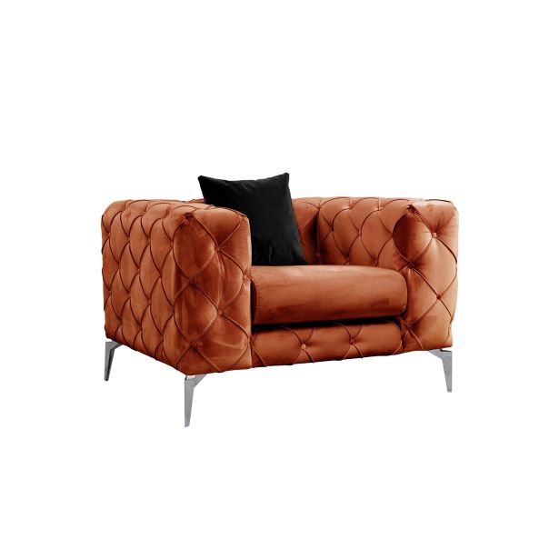 ATELIER DEL SOFA Fotelja Como, narandžasta - 569HLN1130