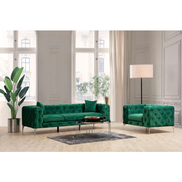 ATELIER DEL SOFA Trosed Como, zelena - 569HLN1134