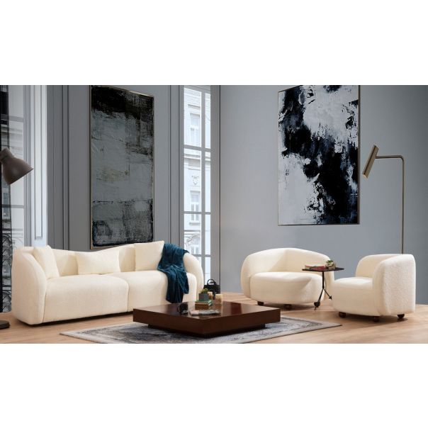 ATELIER DEL SOFA Trosed Venedik, krem - 569HLN1136