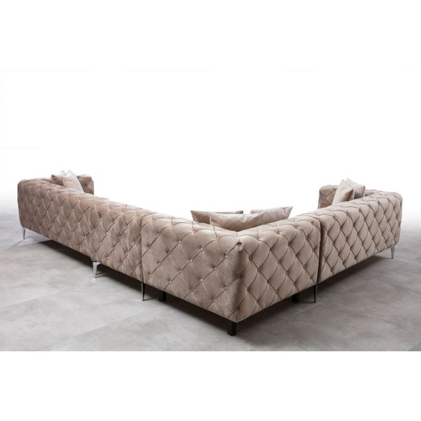 ATELIER DEL SOFA Ugaona garnitura Como, leva, bež - 569HLN1305