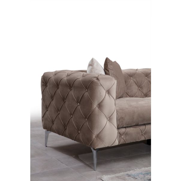 ATELIER DEL SOFA Ugaona garnitura Como, leva, bež - 569HLN1305