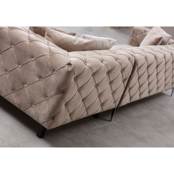 ATELIER DEL SOFA Ugaona garnitura Como, leva, bež - 569HLN1305