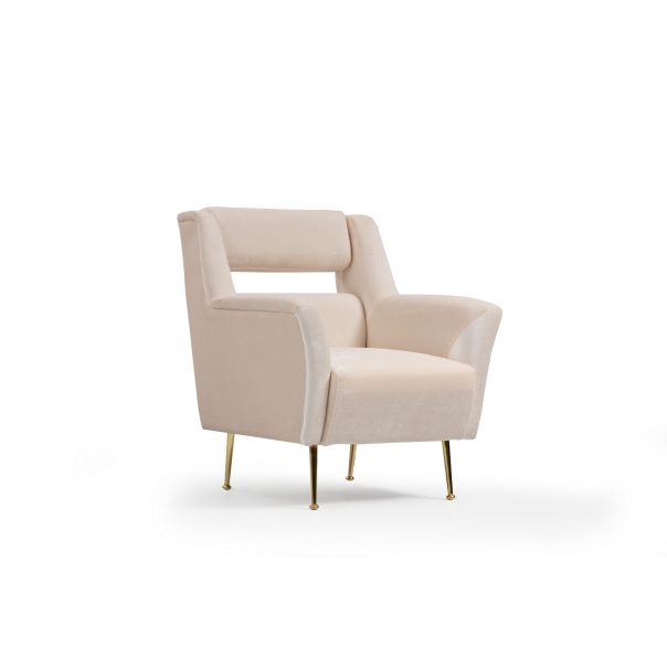 ATELIER DEL SOFA Fotelja Mira, krem - 569HLN1512