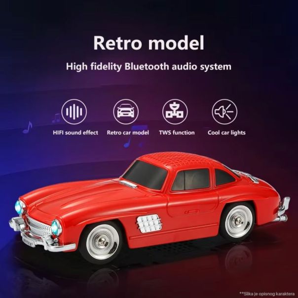 Bluetooth zvucnik WS-300SL plavi - 218390