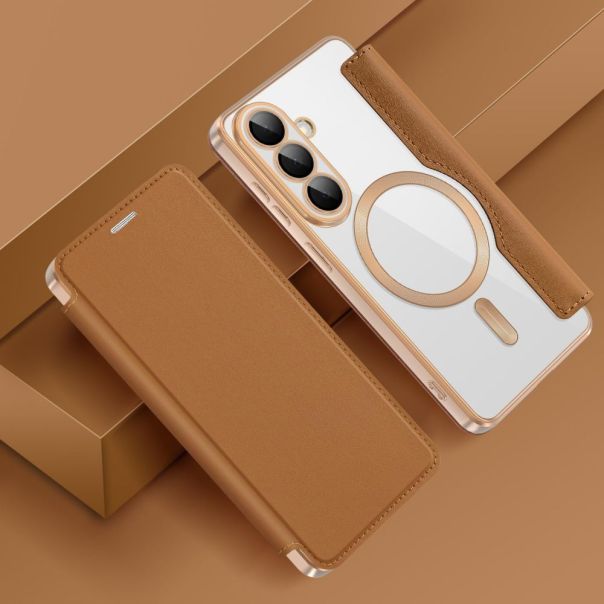 Maska za Samsung S941B Galaxy S26 braon Magsafe Lux Bi Fold - 225555