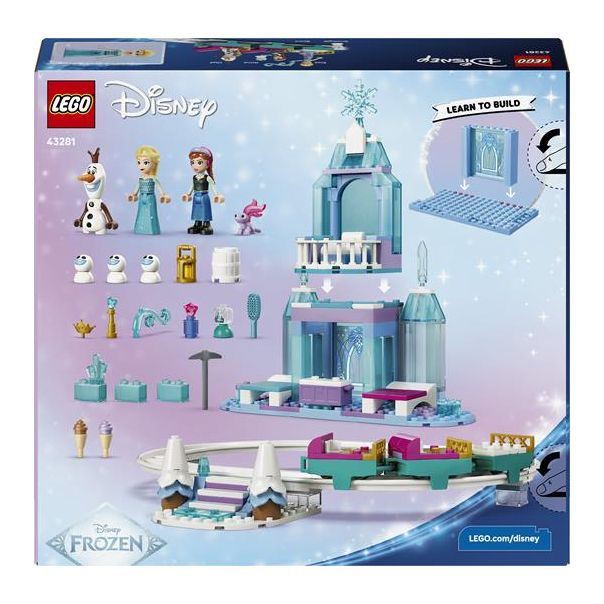 LEGO 43281 Elsin ledeni zamak i vožnja na snegu - EP2905944