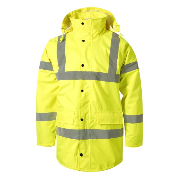 Zimska jakna visoke vidljivosti TRAFFIC – EN ISO 20471, neon žuta – veličina 3XL - EP3258658
