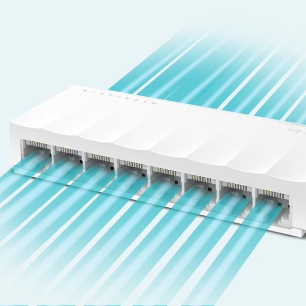 TP LINK Switch TP-LINK LS1008 LiteWave 8xRJ-45 10 100Mbps plastično kućište - LS1008