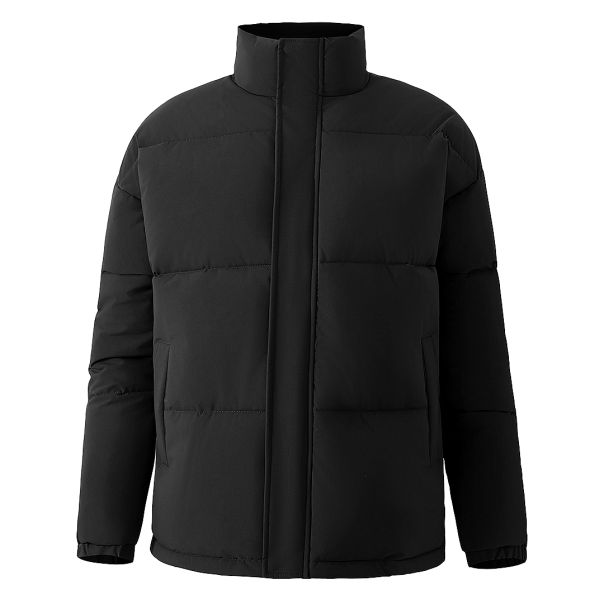 Unisex štepana jakna HUSKY – topla, klasičan kroj, SAB rajsferšlusi, crna – veličina L - EP3259400