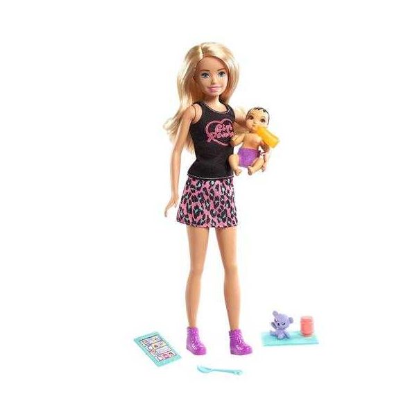BARBIE  Lutka Skipper i beba - 5719093