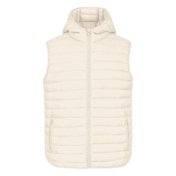 Štepani prsluk sa kapuljačom LIBERTY HOOD, beli – veličina 3XL - EP3258835