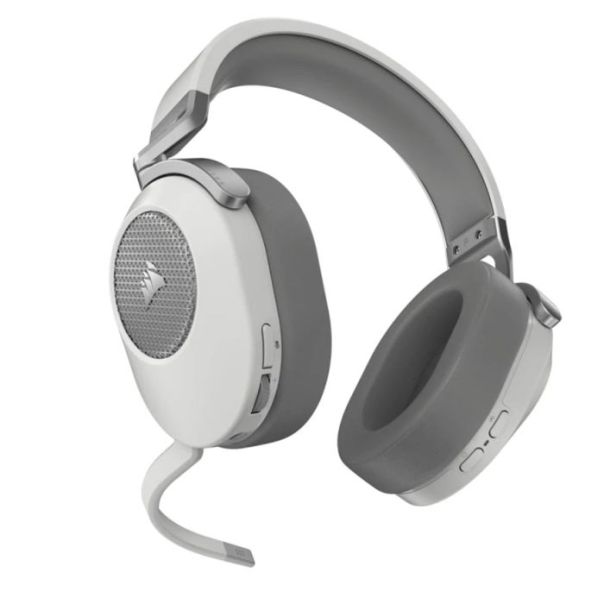 CORSAIR Bežične gejmerske slušalice HS65 CA-9011286-EU2, bela/siva - CA-9011286-EU2