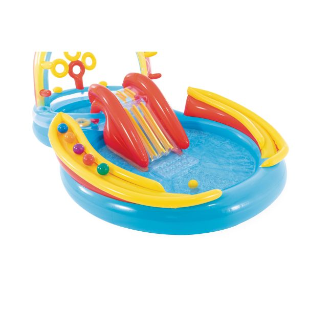 INTEX Bazen zabavni park RAINBOW 297 x 193 x 135 cm, 57453NP - 57453NP