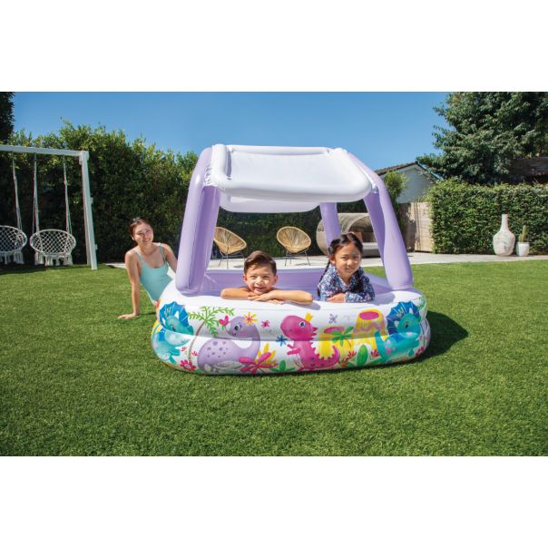 INTEX Bazen za decu sa zaštitom od sunca 157x157x122cm, 57470NP - 57470NP
