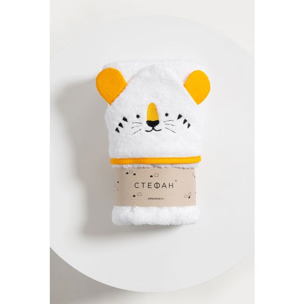 STEFAN Peškir sa kapuljačom 60x120cm Tigar - 576-tigar