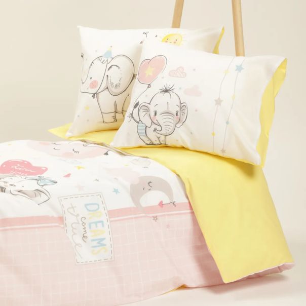 STEFAN Posteljina za bebe - Slatki snovi 3/1 - 577-slatki snovi