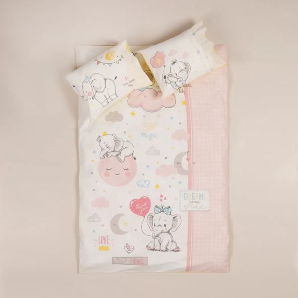 STEFAN Posteljina za bebe - Slatki snovi 3/1 - 577-slatki snovi