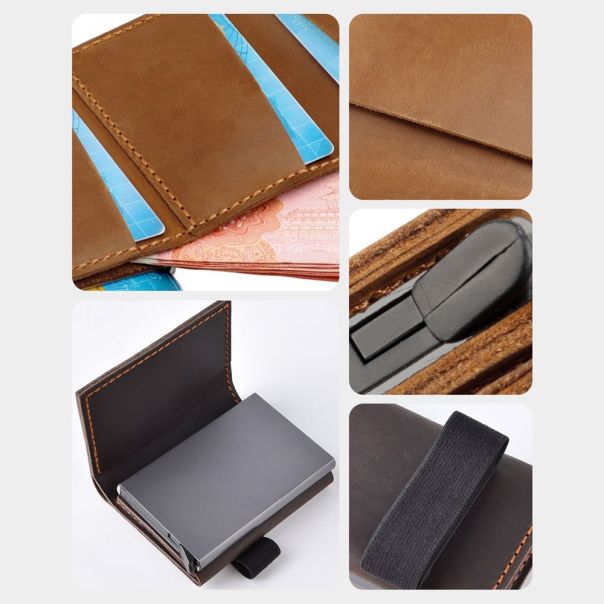 Novcanik Coteci Luxury Series + Anti-theft OT-013 crni - EP3177339