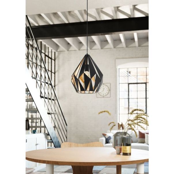 EGLO Visilica Carlton 1 E27 60W - 49931