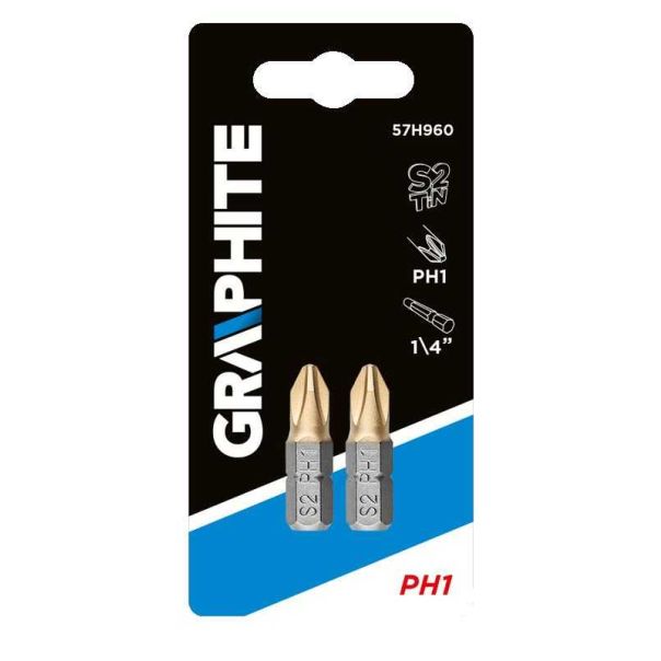 GRAPHITE Bic PZ3x25 mm 2kom - 57H965