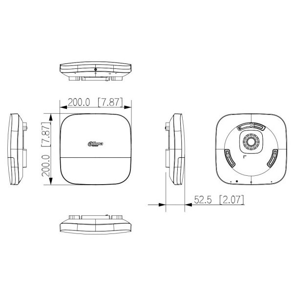DAHUA Bežična sirena ARA13-W2(868), žuta - 45628