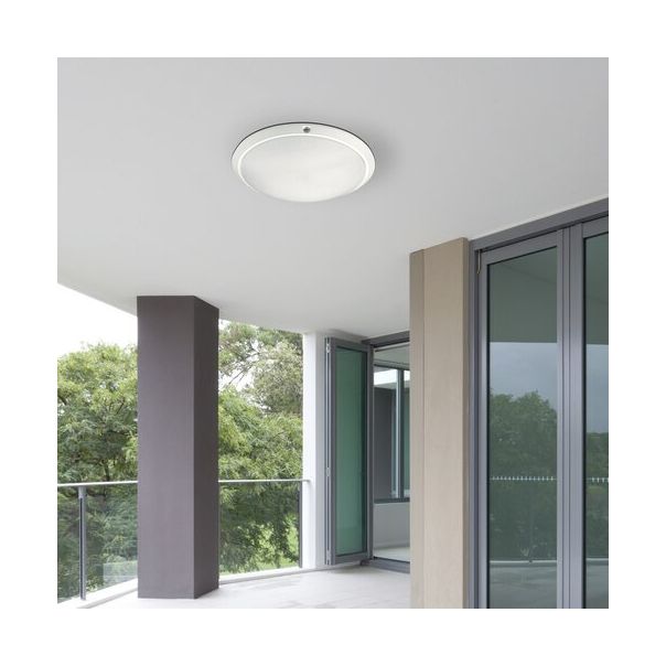 Rabalux Spoljna plafonska rasveta Lentil E27 1x MAX 60W bela (5810) - 5810-1-1