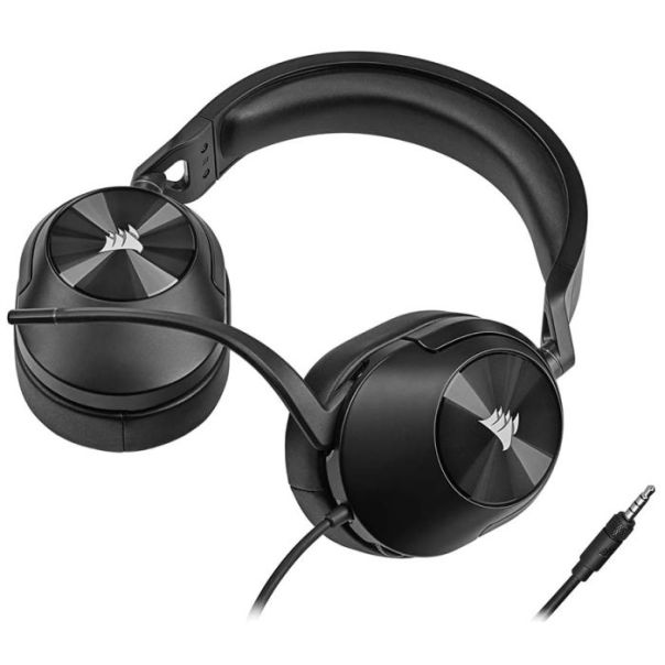 CORSAIR Gaming žične slušalice HS55 Stereo CA-9011260-EU, crna - CA-9011260-EU
