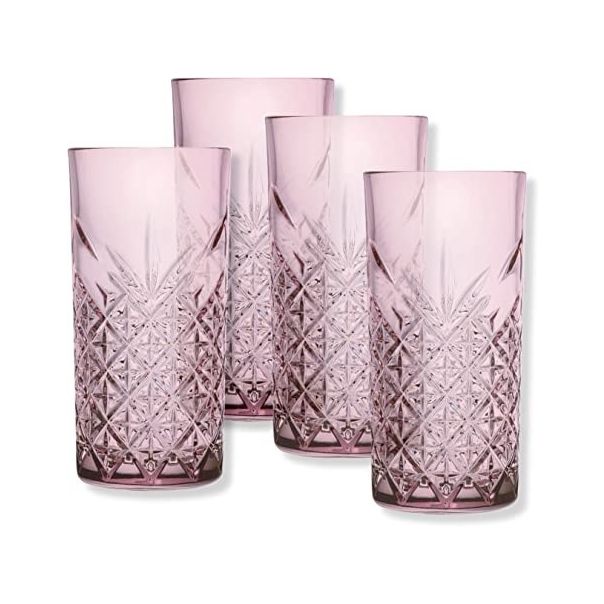 PASABAHCE Čaša Timeless roze 45cl 4/1 - 190918