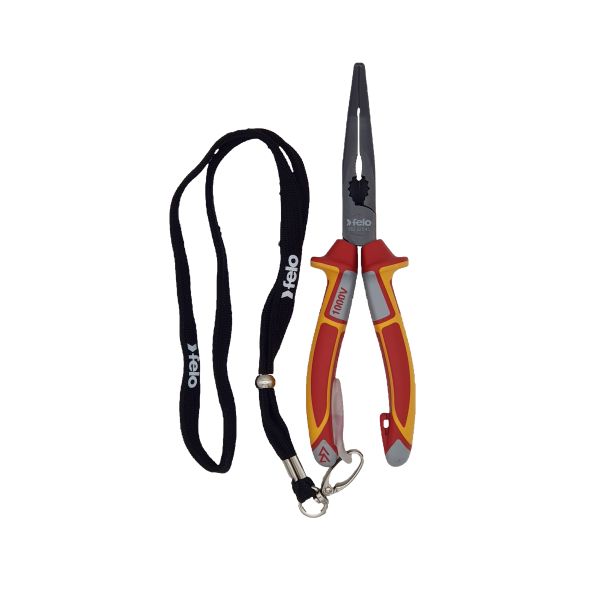 Felo Radio klešta zakrivljena VDE 205 mm 58222540 - 58222540