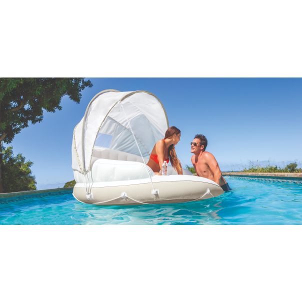 INTEX ležaljka CANOPY ISLAND 199 x 150 cm, 58292EU - 58292EU