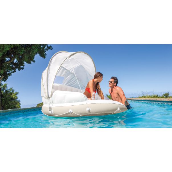 INTEX ležaljka CANOPY ISLAND 199 x 150 cm, 58292EU - 58292EU