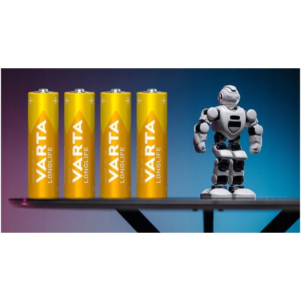 VARTA Baterija alkalna AA 1.5V LR6 MN1500 Longlife, 4 kom (cena po komadu) - 45716