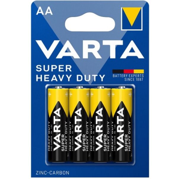 VARTA Baterija AA 1.5V R6P Superlife, cink-karbon, 4 kom (cena po komadu) - 45720