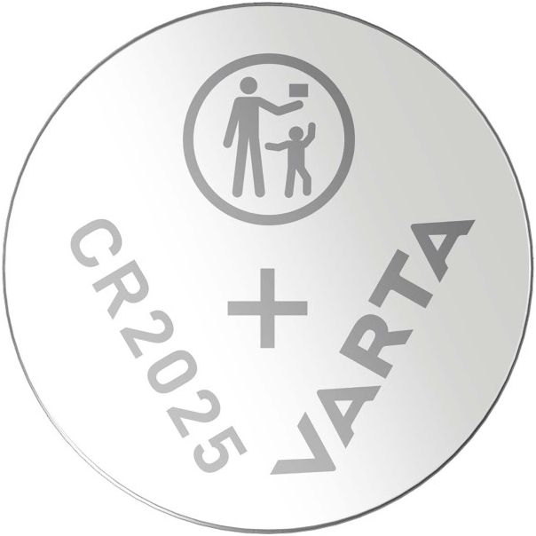VARTA Baterija CR 2025 3V Litijumska, 1 kom - 45724