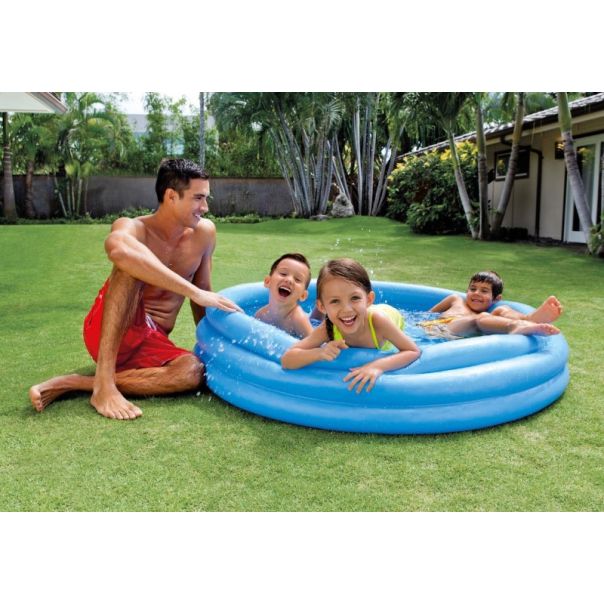 INTEX Bazen za decu sa tri prstena 147x33cm, plava - 58426NP
