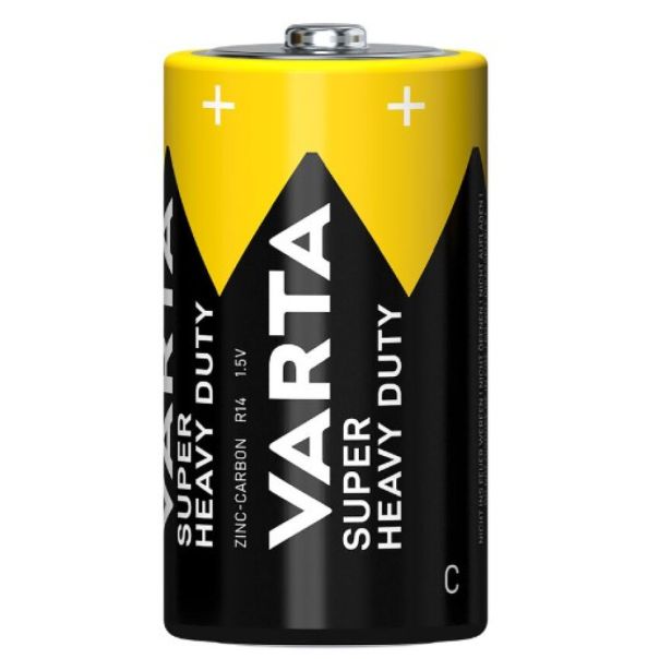 VARTA Baterija tip C R14P, 1.5V Superlife, cink-karbon, 2 kom (cena po komadu) - 45734