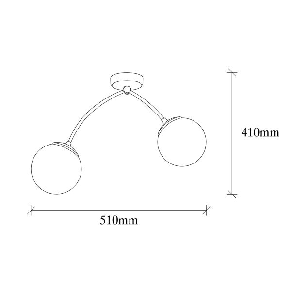 OPVIQ Luster Kromozom 1001, crna/bela - EP3004732