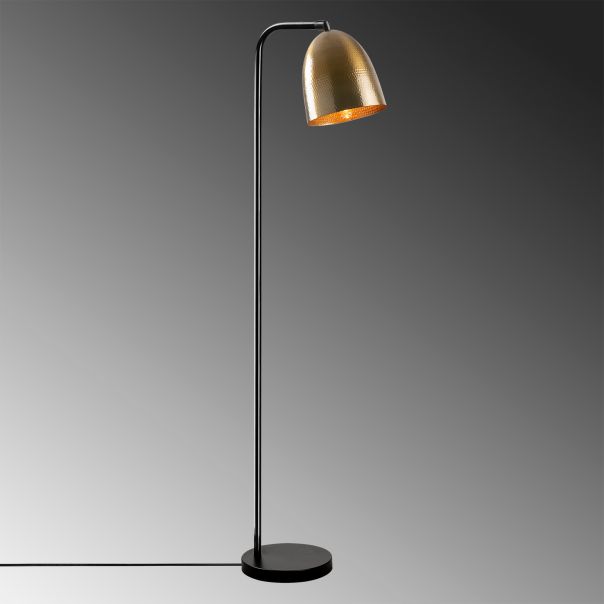 OPVIQ Podna lampa Tattoo 4091, crna/zlatna - EP3008621