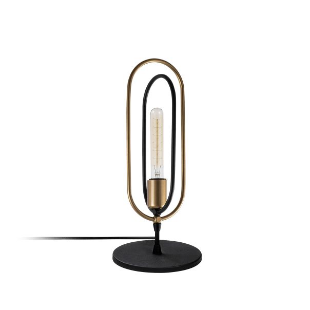 OPVIQ Stona lampa Cerco 5071, zlatna/crna - EP3008627