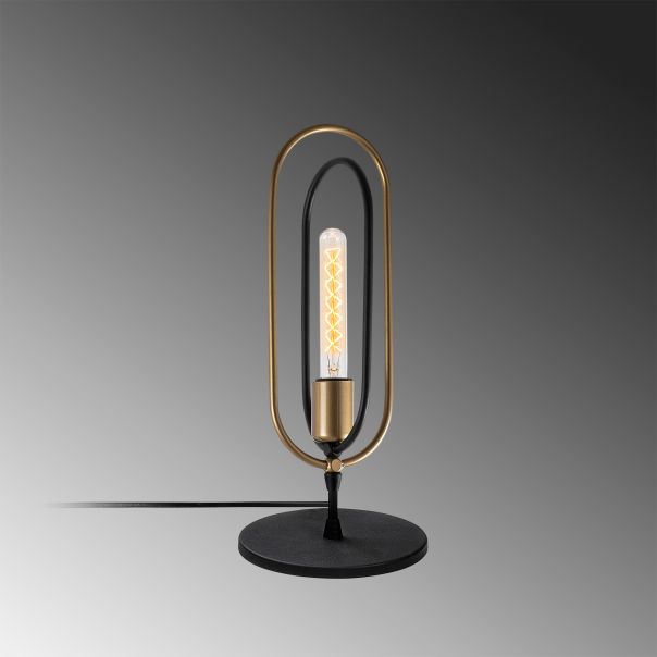 OPVIQ Stona lampa Cerco 5071, zlatna/crna - EP3008627