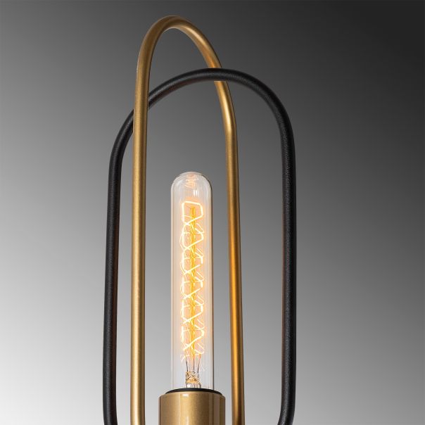 OPVIQ Stona lampa Cerco 5071, zlatna/crna - EP3008627