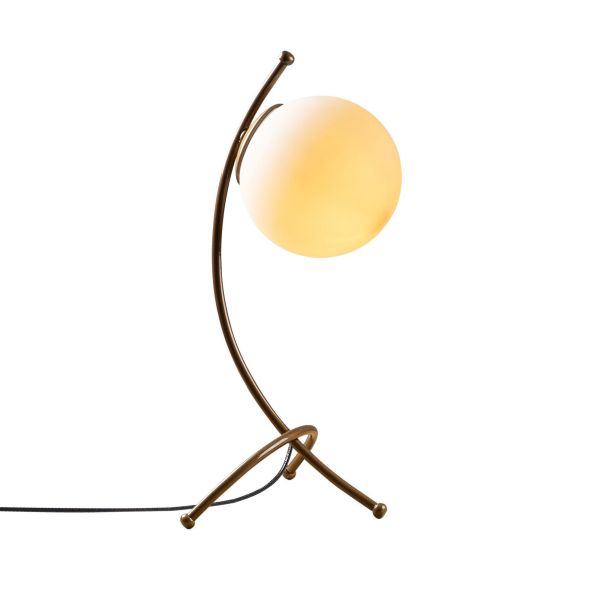 OPVIQ Stona lampa Yay 5012, braon/bela - EP3008657